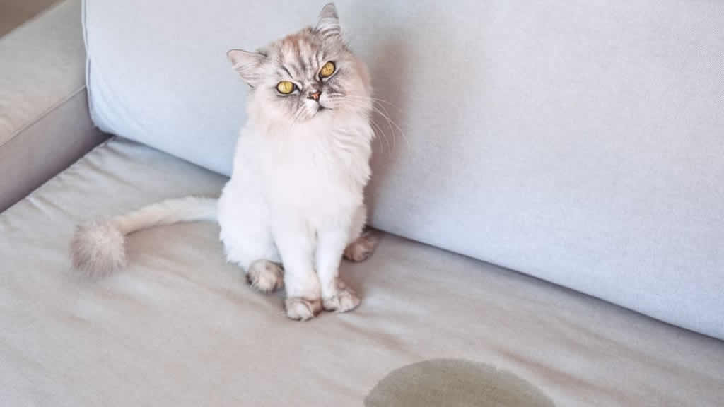 ¿Por qué mi gato se orina en todas partes?